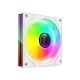 VALUE-TOP W1236ARGB 12CM WHITE COLOR INFINITE MIRROR ARGB FAN